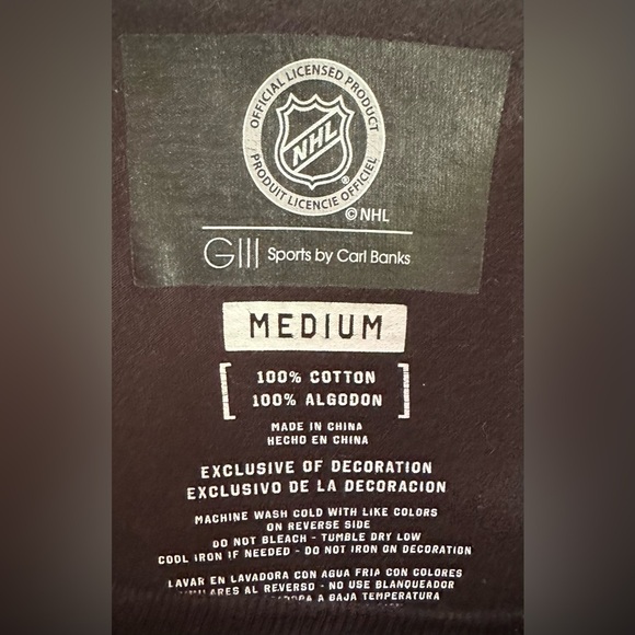 Chicago Blackhawks NHL Graphic T-Shirt Medium G-III Carl Banks - Picture 4 of 5